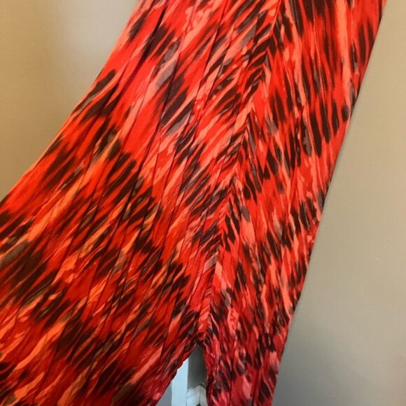 Beyond Capri made in Italy drop crotch romper with abstract print viscose ML - Picture 5 of 5